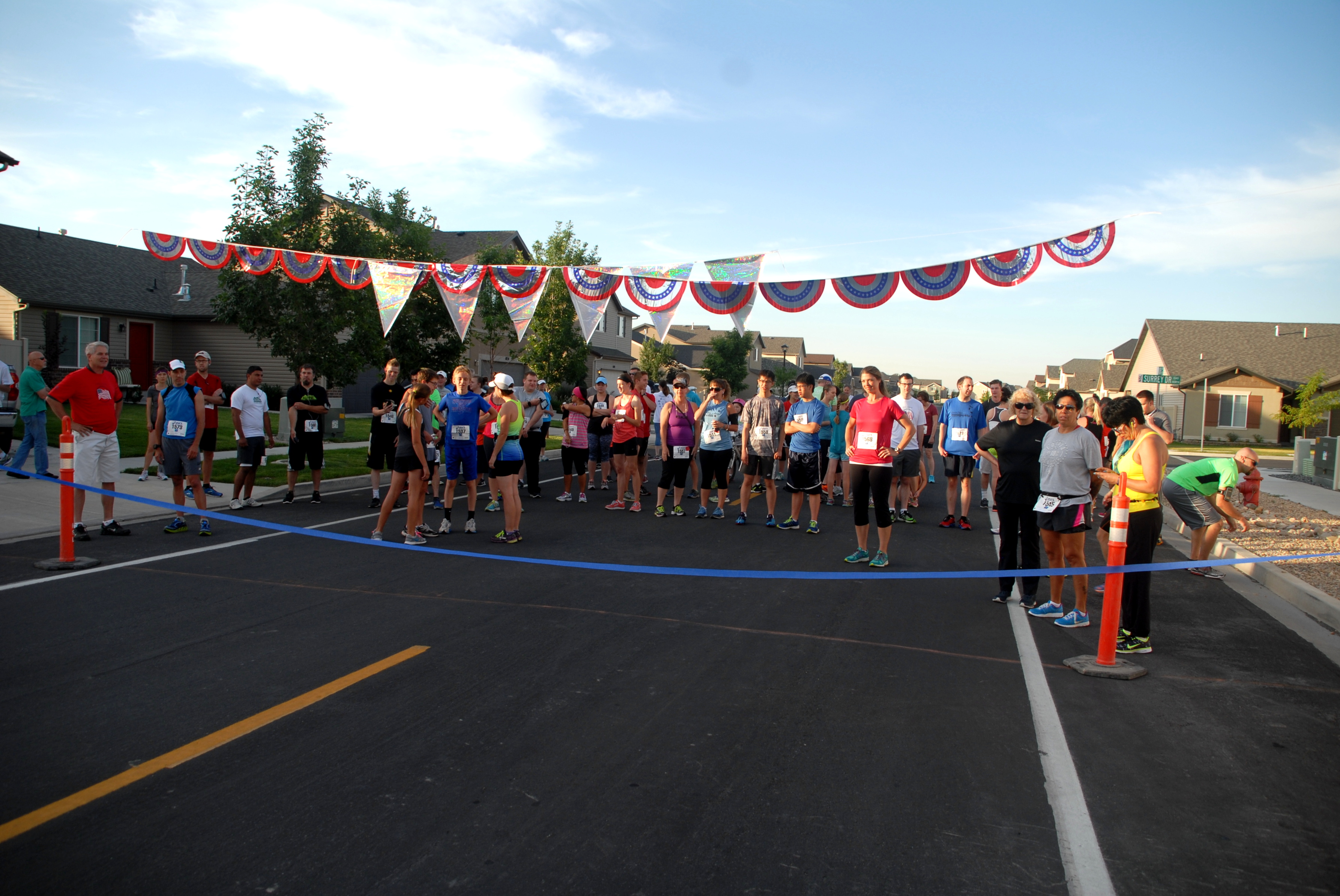 Gathering at the Starting Line